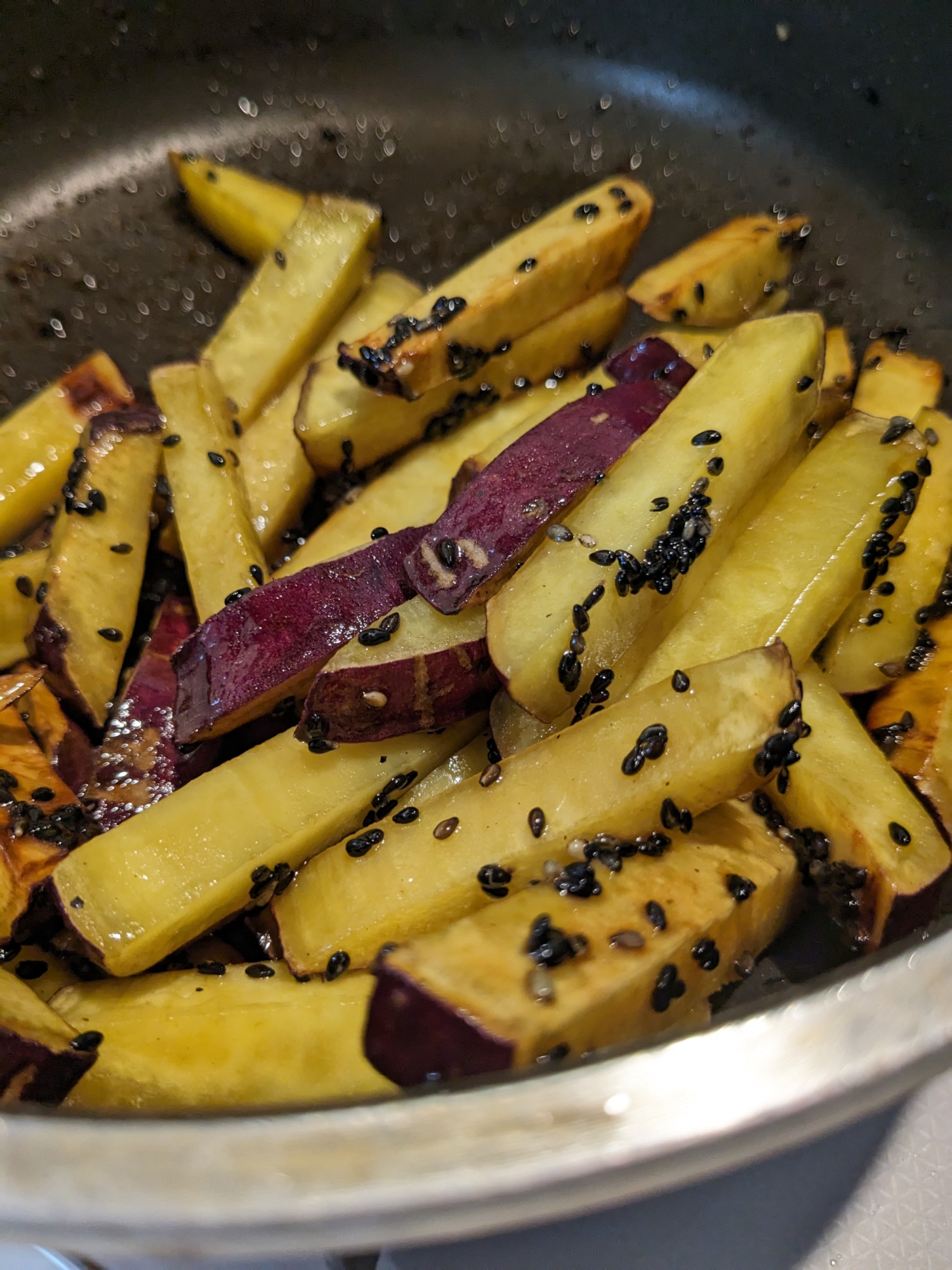 揚げない☆簡単♡大学芋