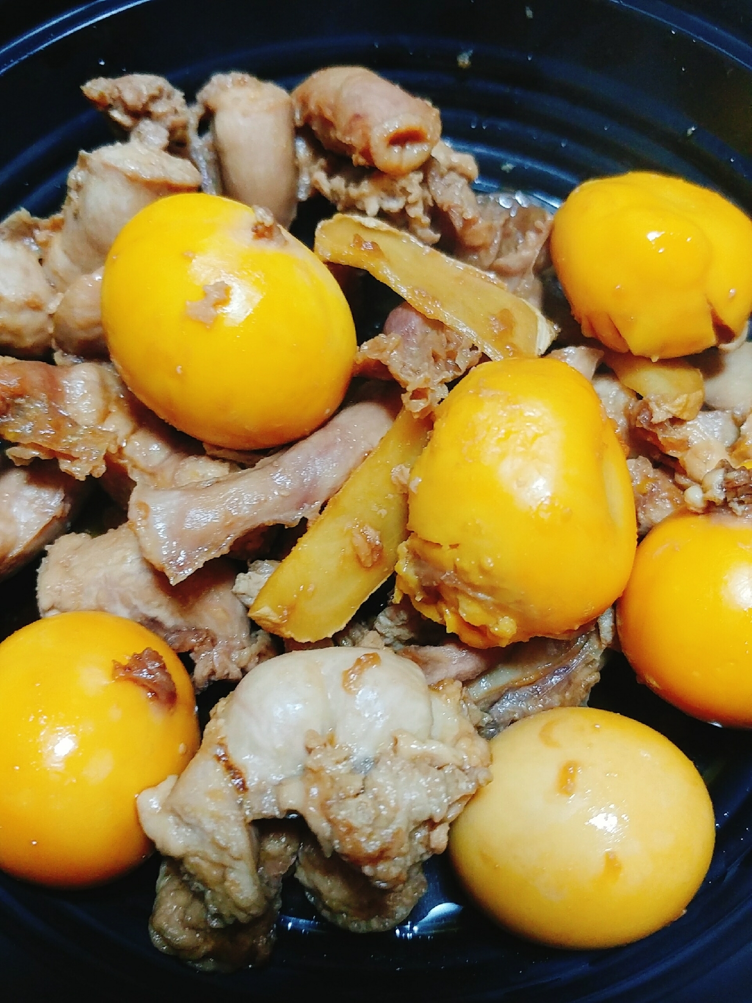 鶏もつ煮(キンカン付)