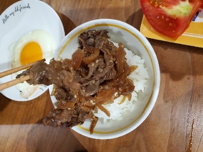 焼肉のたれDe焼肉丼！！〜今日は超簡単〜