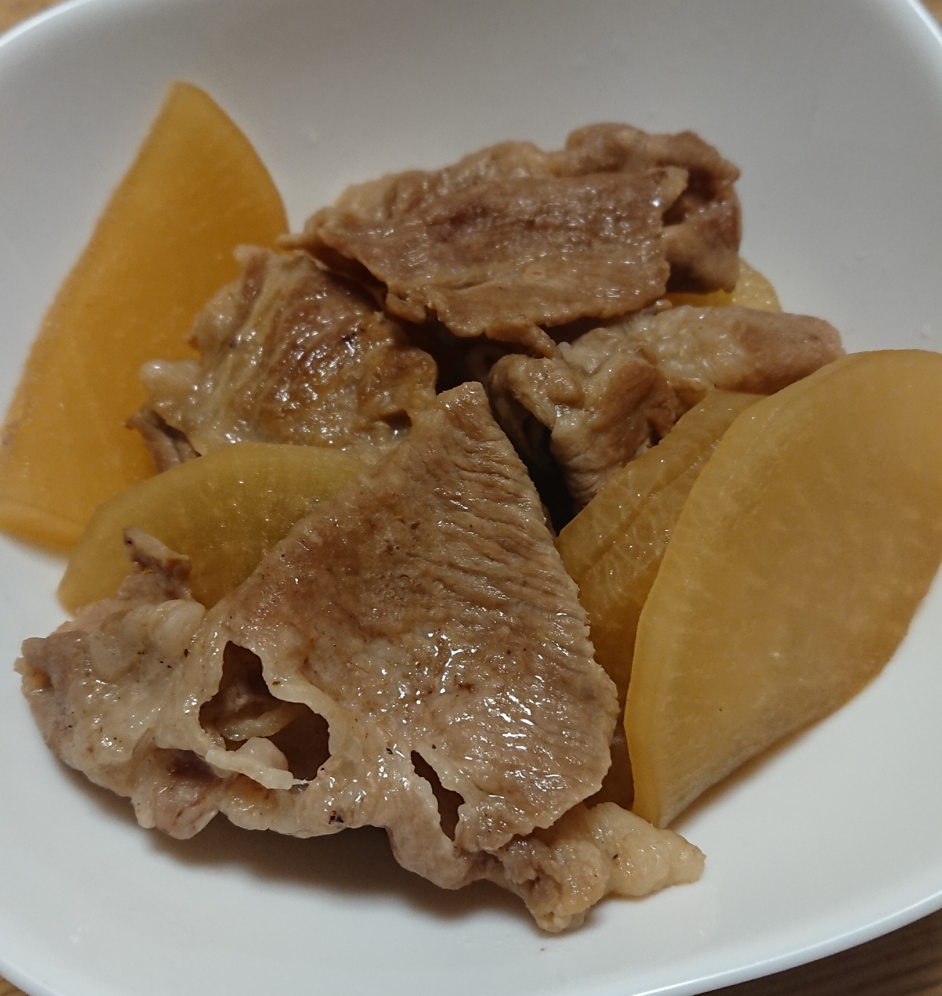 豚肉と大根の煮物