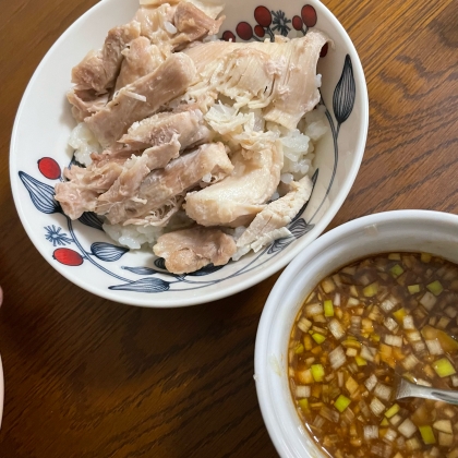 炊飯器にお任せ！シンガポールチキンライス