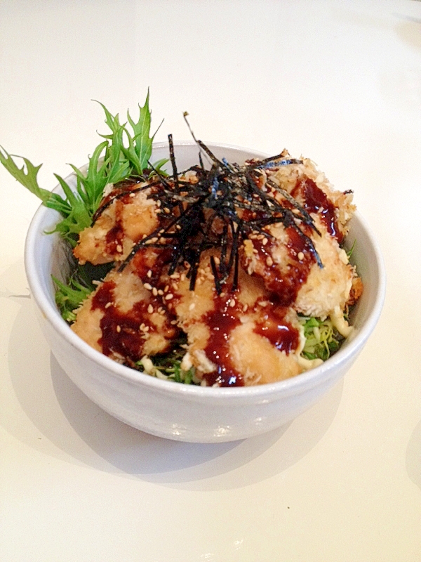 生姜チキンカツ丼