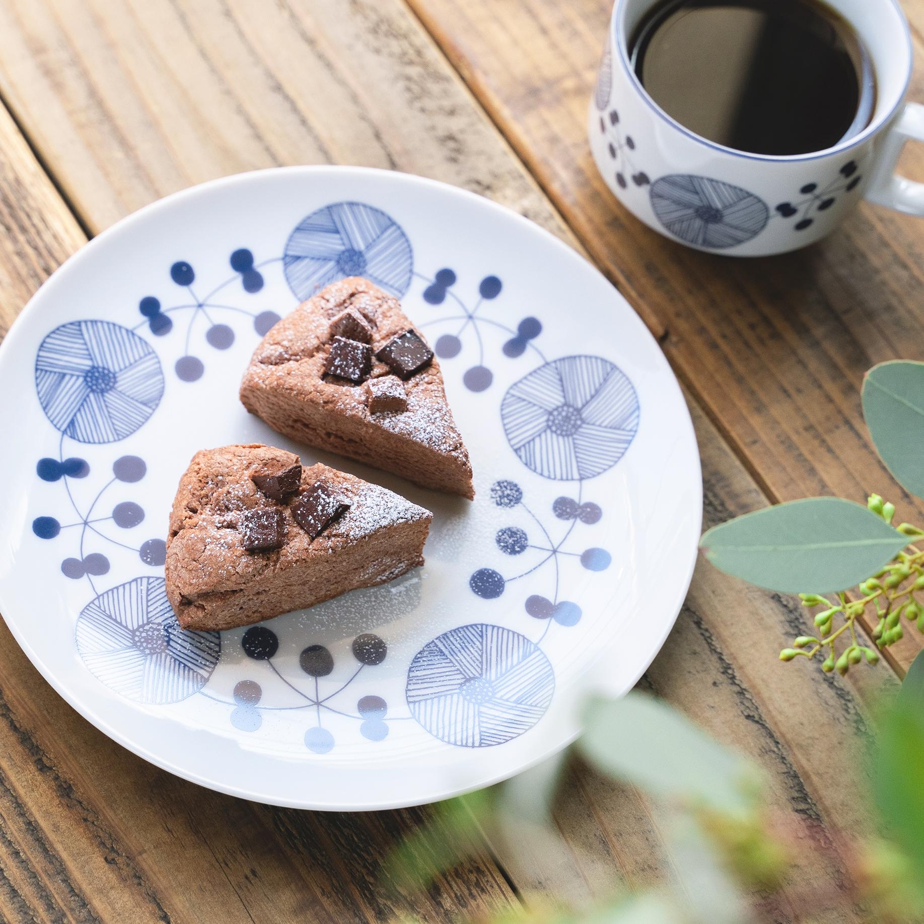 プロテインでギルトフリーなチョコスコーン