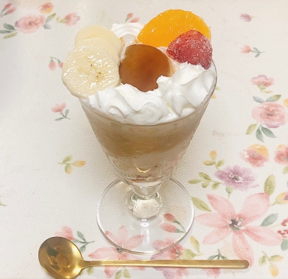 ベルギーワッフル＊ヨーグルトのフルーツカップ