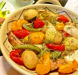 オーブンで焼くだけ簡単 鶏手羽肉と野菜のハーブ焼き レシピ 作り方 By 遊星 楽天レシピ オーブンで焼くだけ簡単 鶏手羽肉と野菜のハーブ焼き レシピ 作り方 By 遊星 楽天レシピ