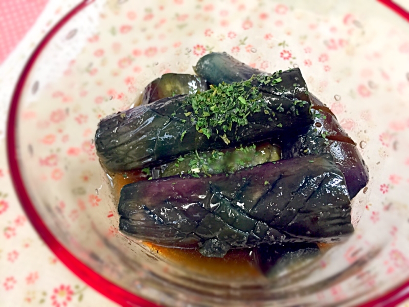 【作り置き 常備菜】麺つゆで簡単！なすの揚げ浸し