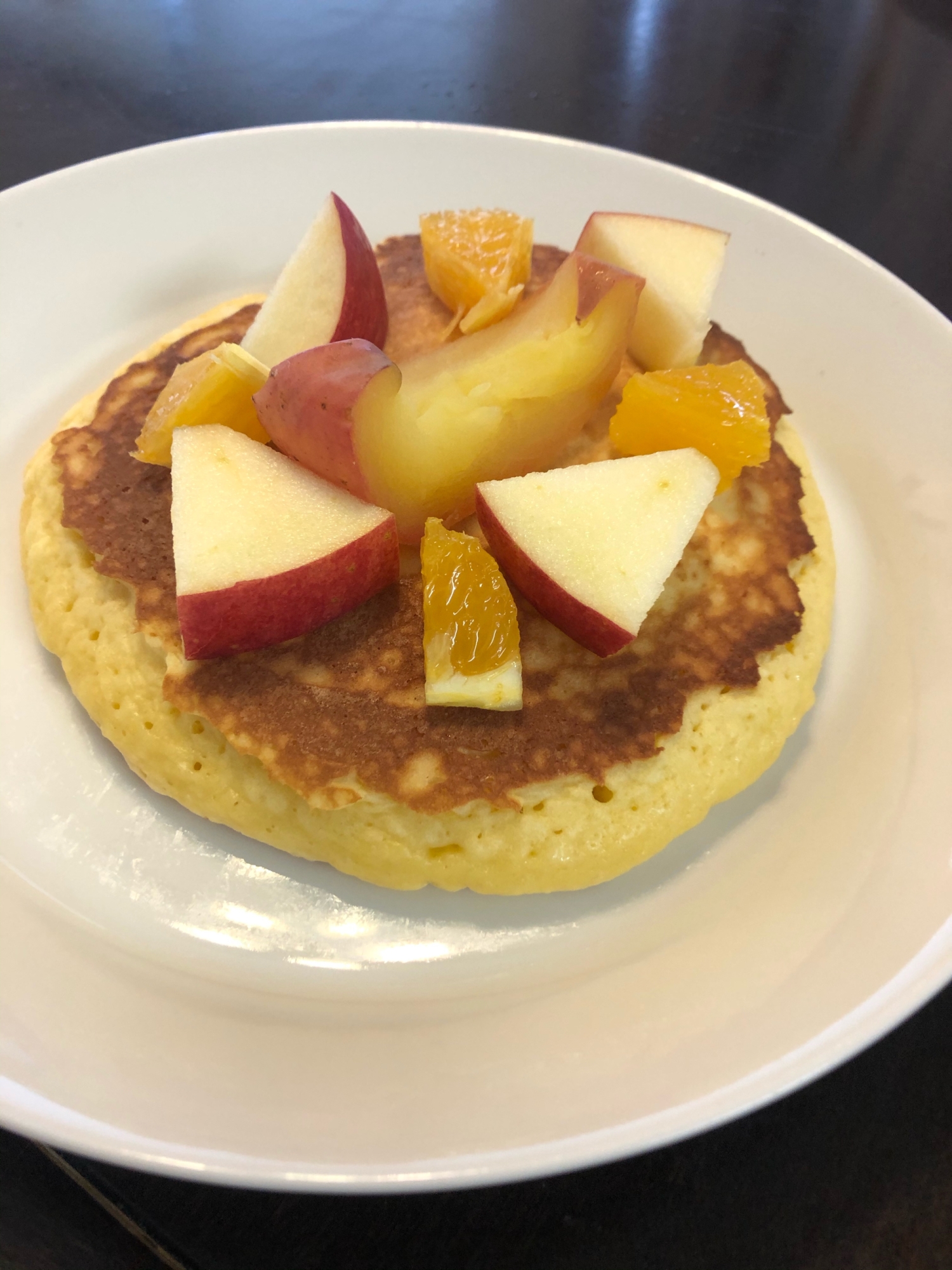 ホットケーキトッピング(レンチンりんご)