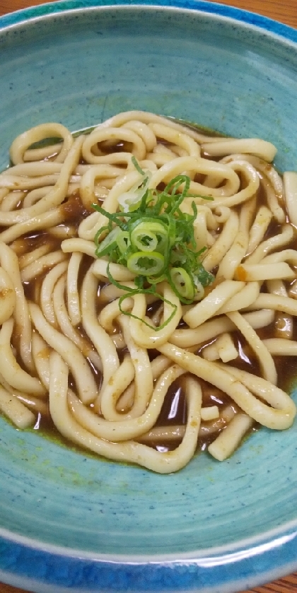 残ったカレーで！カレーうどん