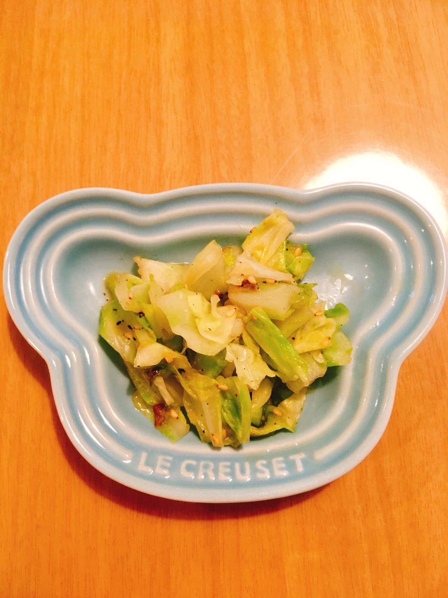 幼児食 キャベツのごま味噌炒め レシピ 作り方 By Uucha 楽天レシピ