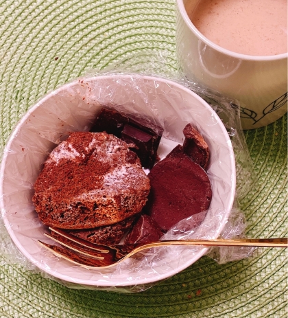 炊飯器で　ほろ苦いコーヒーケーキ