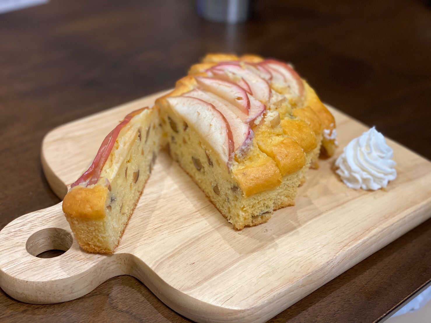 Hmで簡単 りんごケーキ レシピ 作り方 By Aya 楽天レシピ