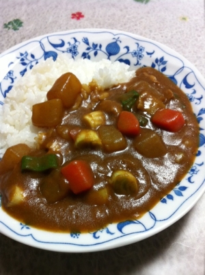 ☆コロコロ大根のあっさり和風カレー❤