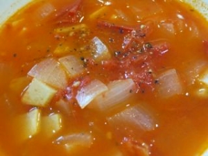 完熟トマトスープ