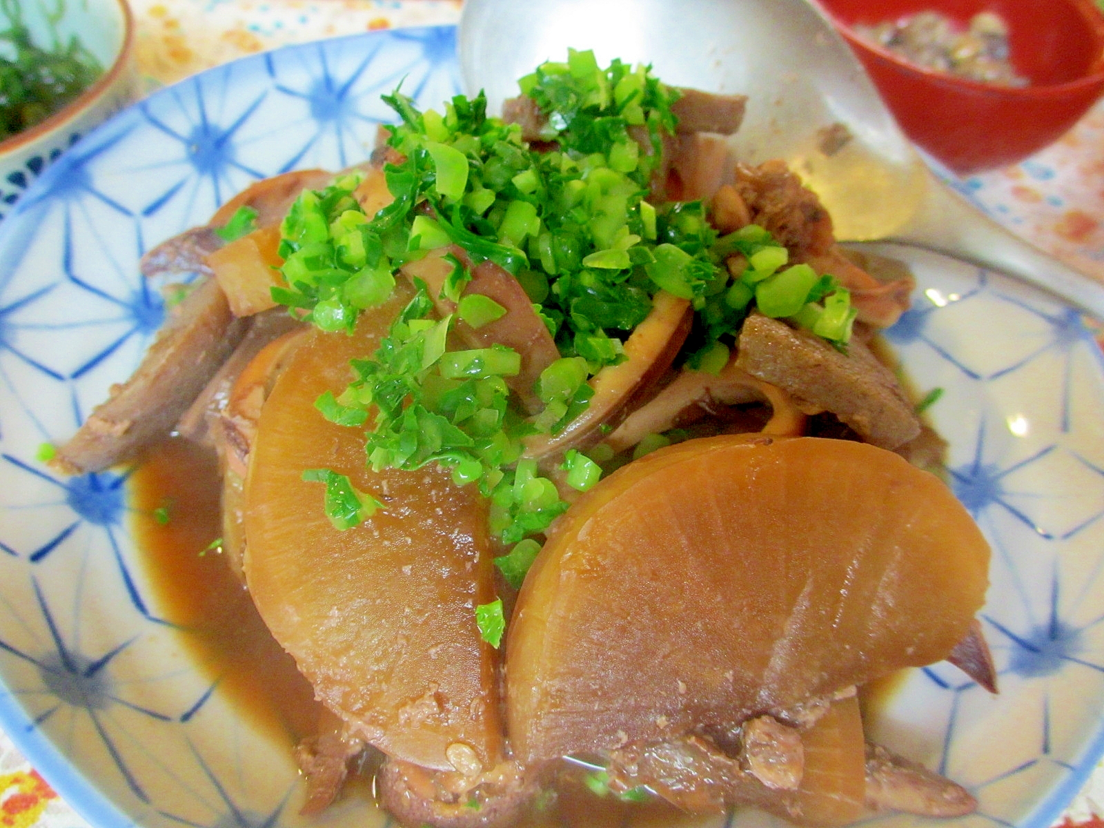 イカと大根の味噌バター煮