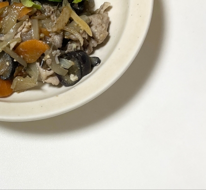 豚肉の甘辛炒め