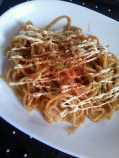 残ったカレーで☆カレー焼きそば