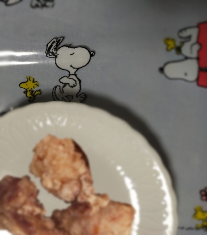 kazuさん(*´∇`)ﾉ鶏もも肉を片栗粉で.｡*ﾟ\(｡•ω•｡)/ﾟ*｡.サク美味しかったです