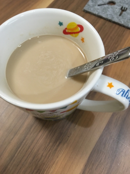 食後にいただきました。
きなことコーヒー合う合う❣️
美味しかったデス！