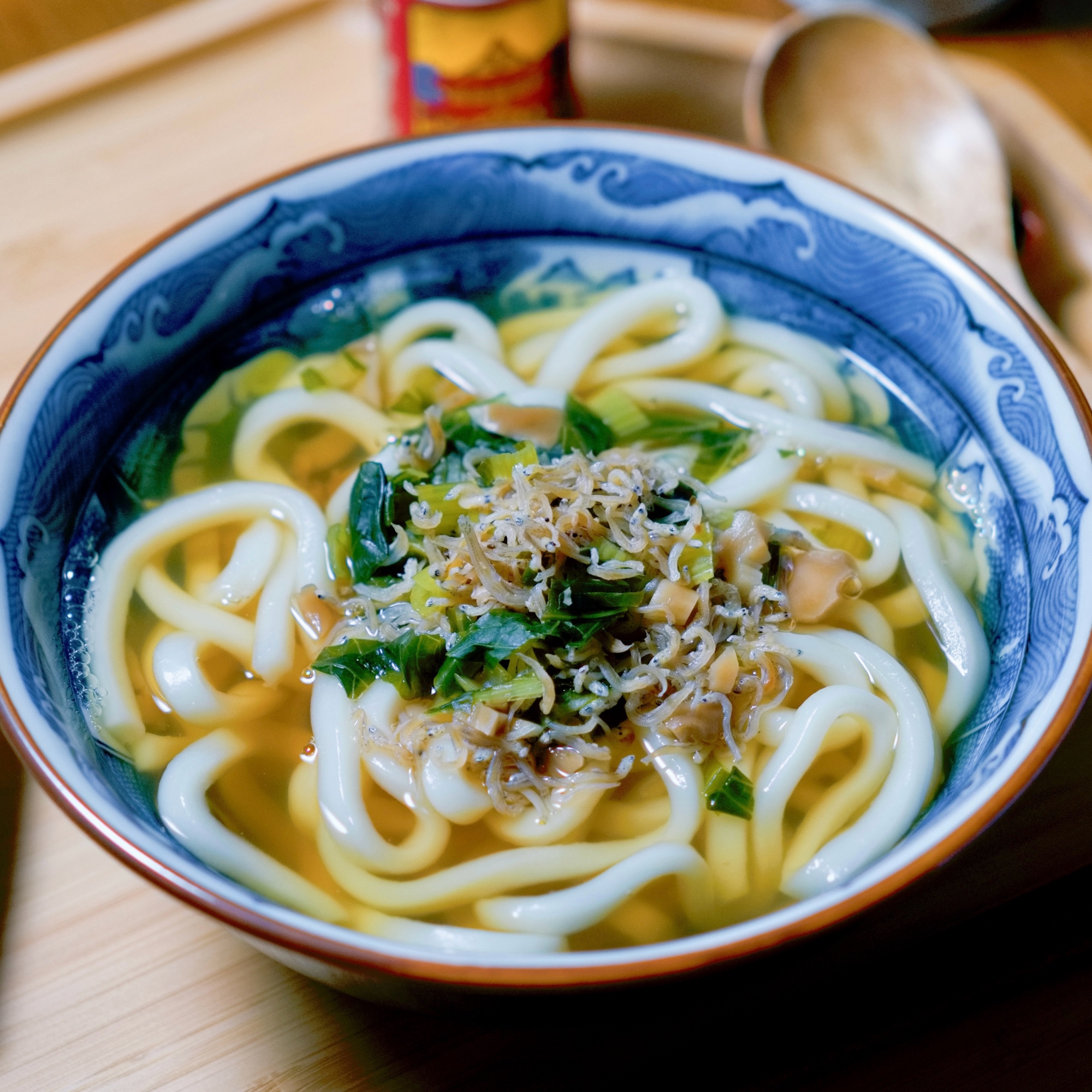 柔らかふりかけのかけうどん【和食・主食】