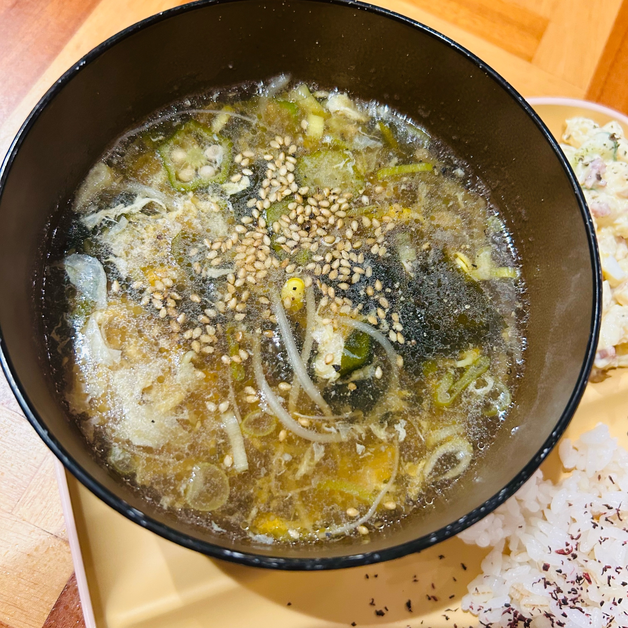 豆もやしスープ