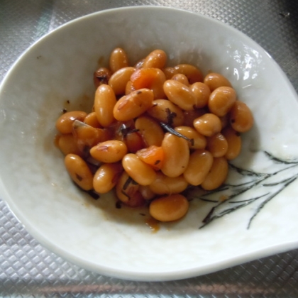 美味しく煮あがりました。シンプルな味付けで大豆の美味しさも楽しめる素敵なレシピですね♪
ごちそう様です。