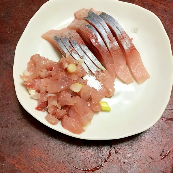 イナダの刺身と薬味和えタタキ レシピ 作り方 By とりあえず乾杯 楽天レシピ イナダの刺身と薬味和えタタキ レシピ 作り方 By とりあえず乾杯 楽天レシピ