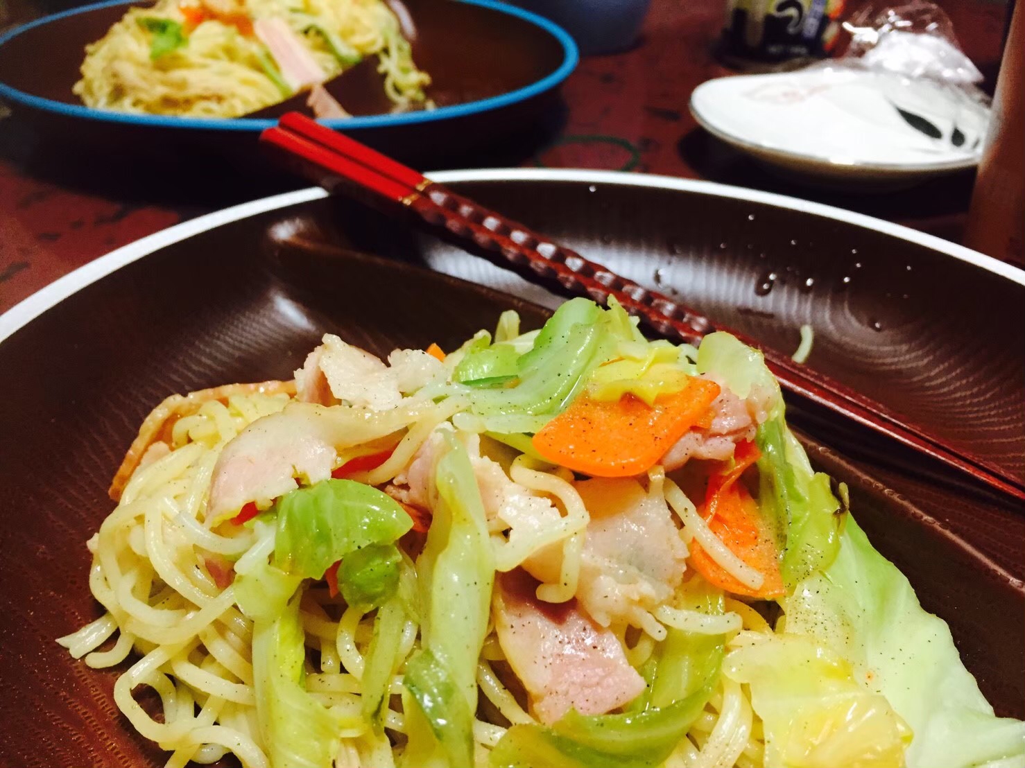 【ご飯レシピ】ホットプレートde塩焼きそば♪