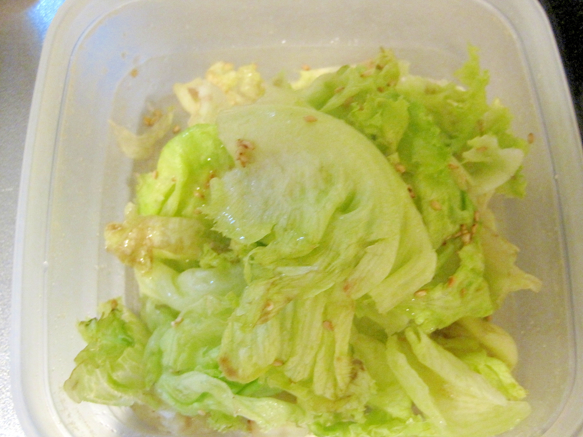 レタスだけの簡単サラダ レシピ 作り方 By Yukkiy8 楽天レシピ