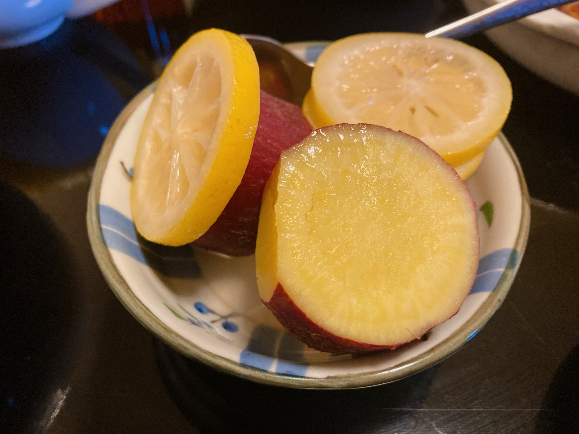 さつまいものレモン煮