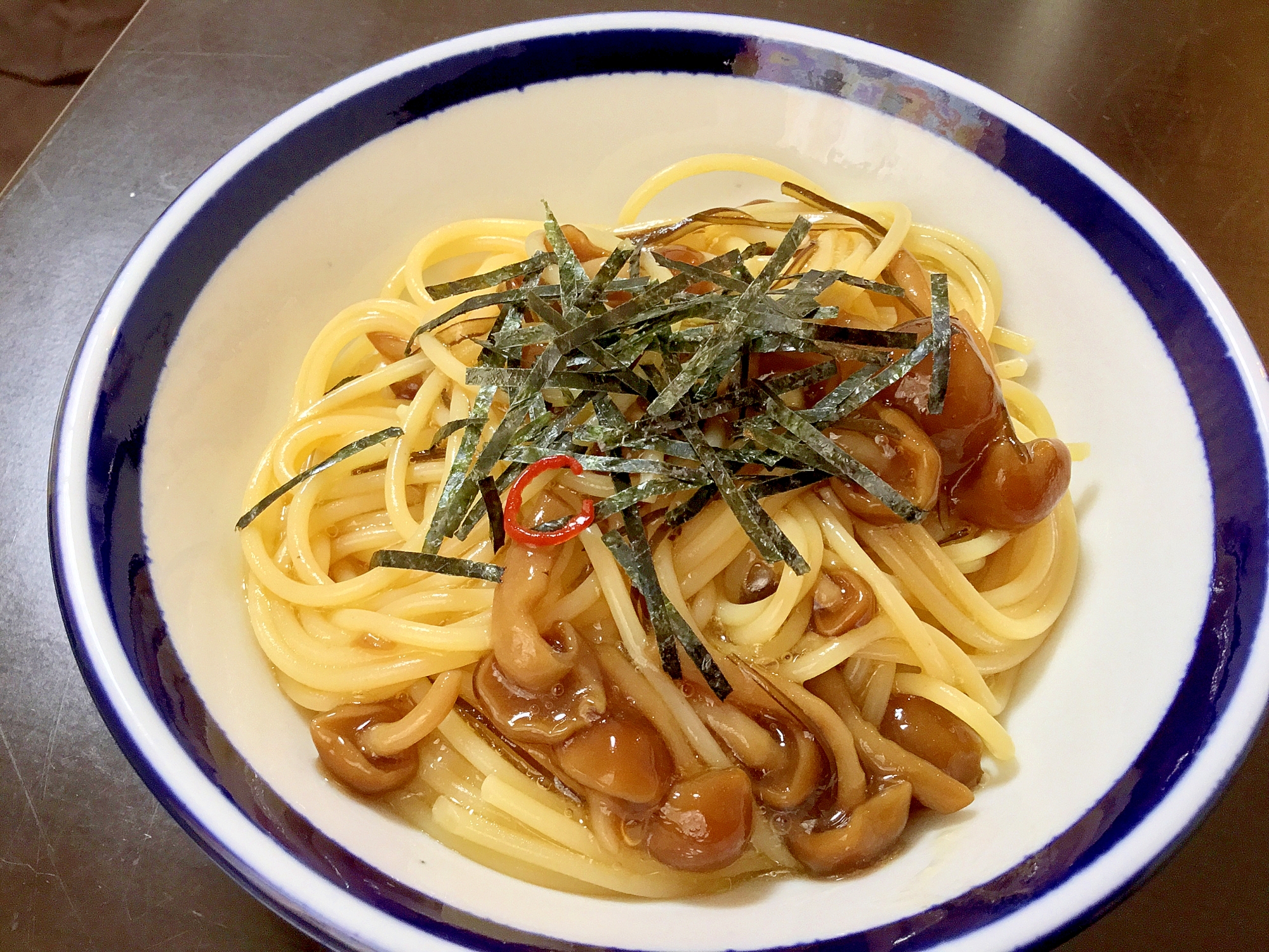 なめ茸しお昆布パスタ レシピ 作り方 By まゆぱとら 楽天レシピ なめ茸しお昆布パスタ レシピ 作り方 By まゆぱとら 楽天レシピ