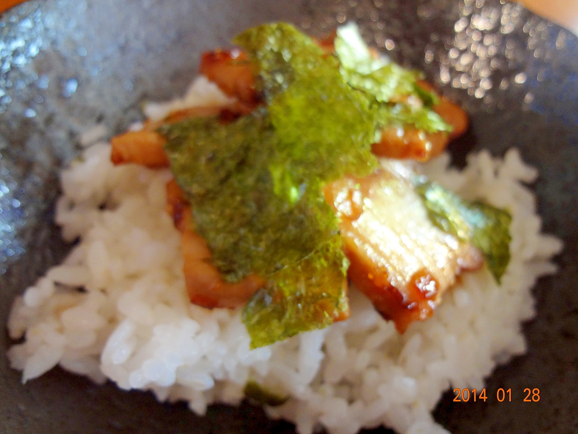 万能タレを使ったマグロ焼き丼