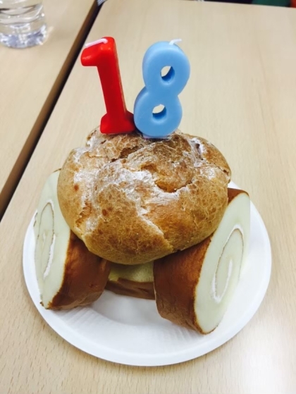 ホットケーキミックスで簡単シュークリーム
