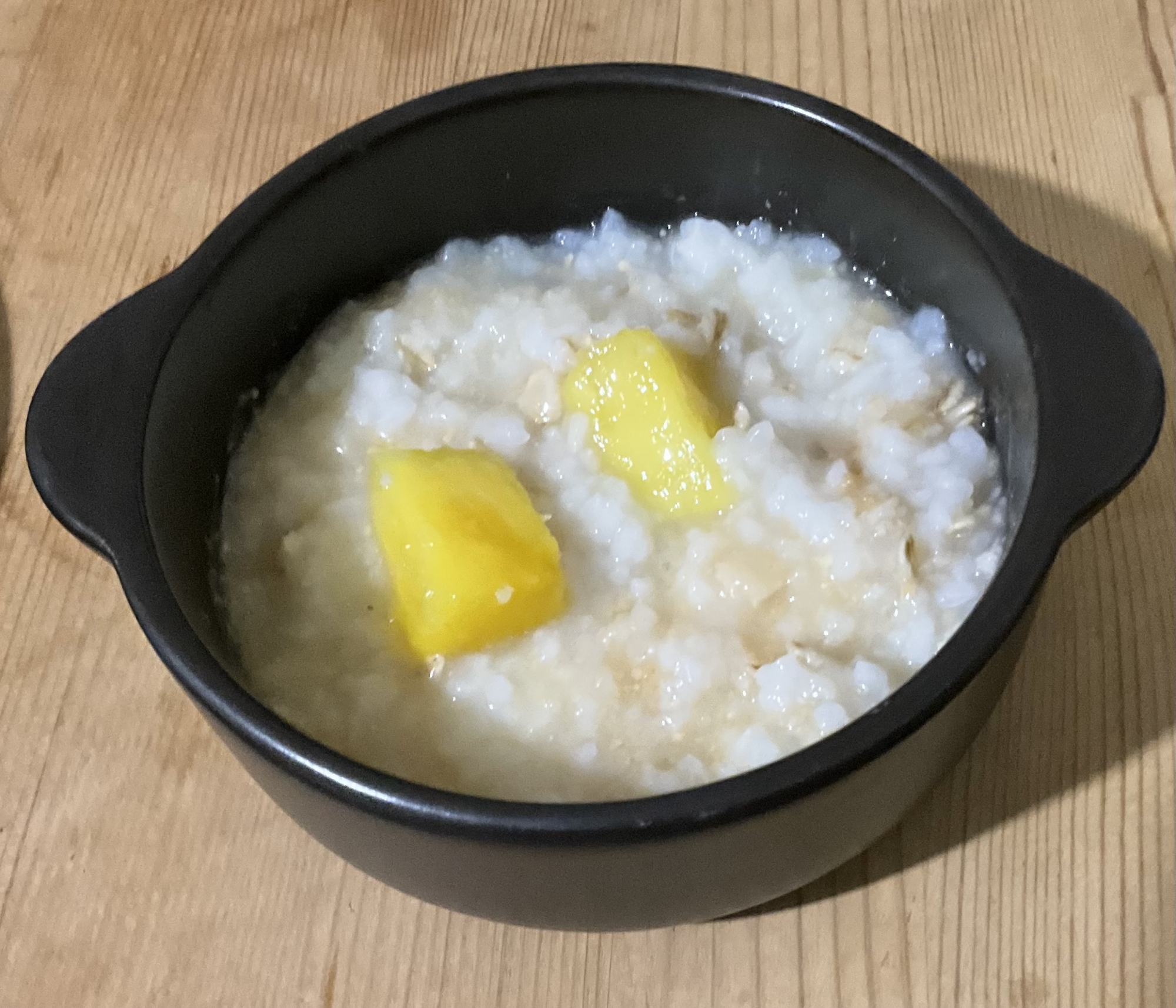 パイナップルオートミール入りおじや