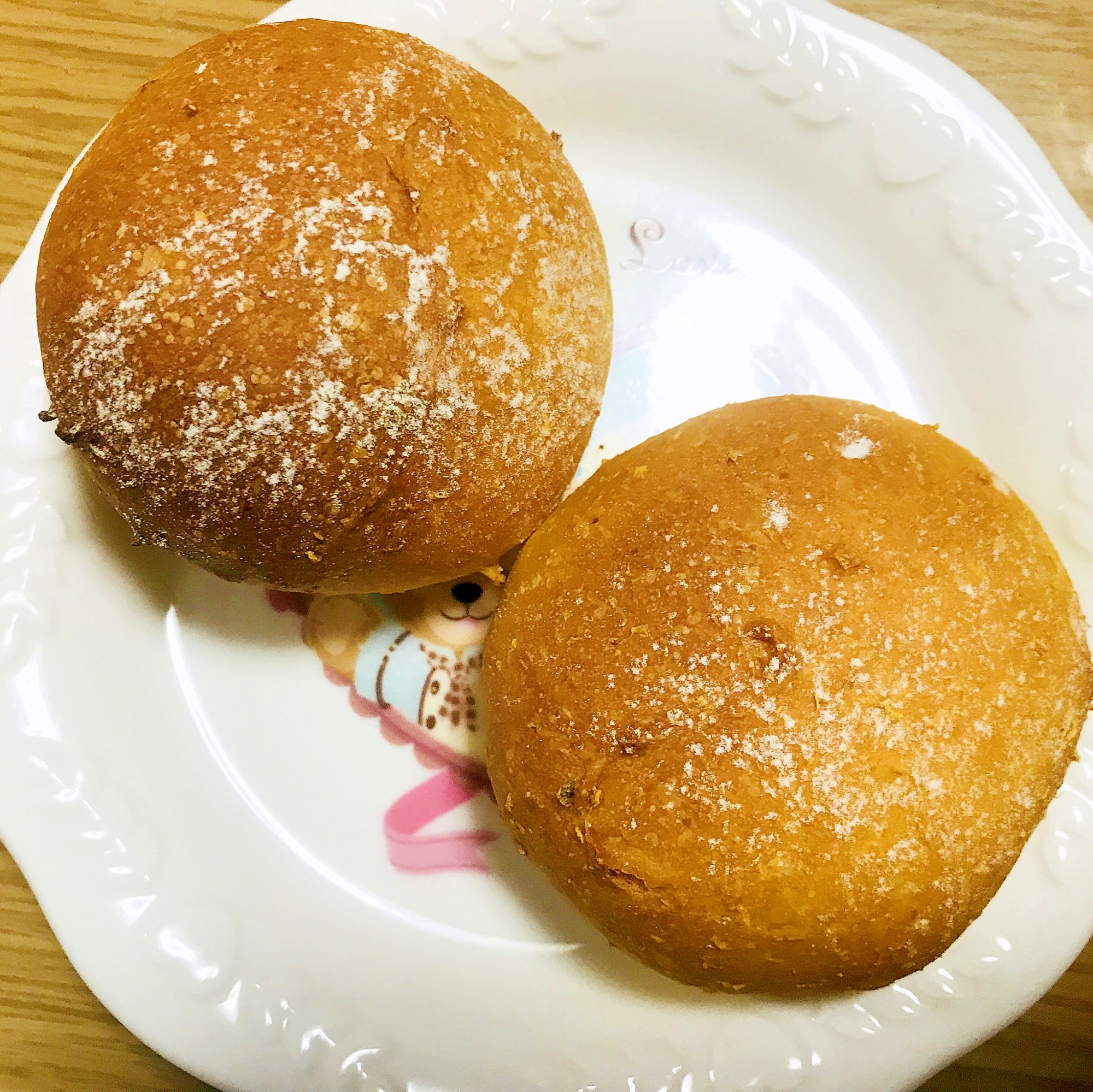 バター不使用♪ふわふわにんじんのプチパン