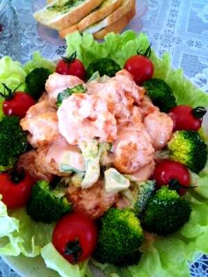 揚げないけどサクサク☆簡単エビマヨ レシピ・作り方 by momo's mama