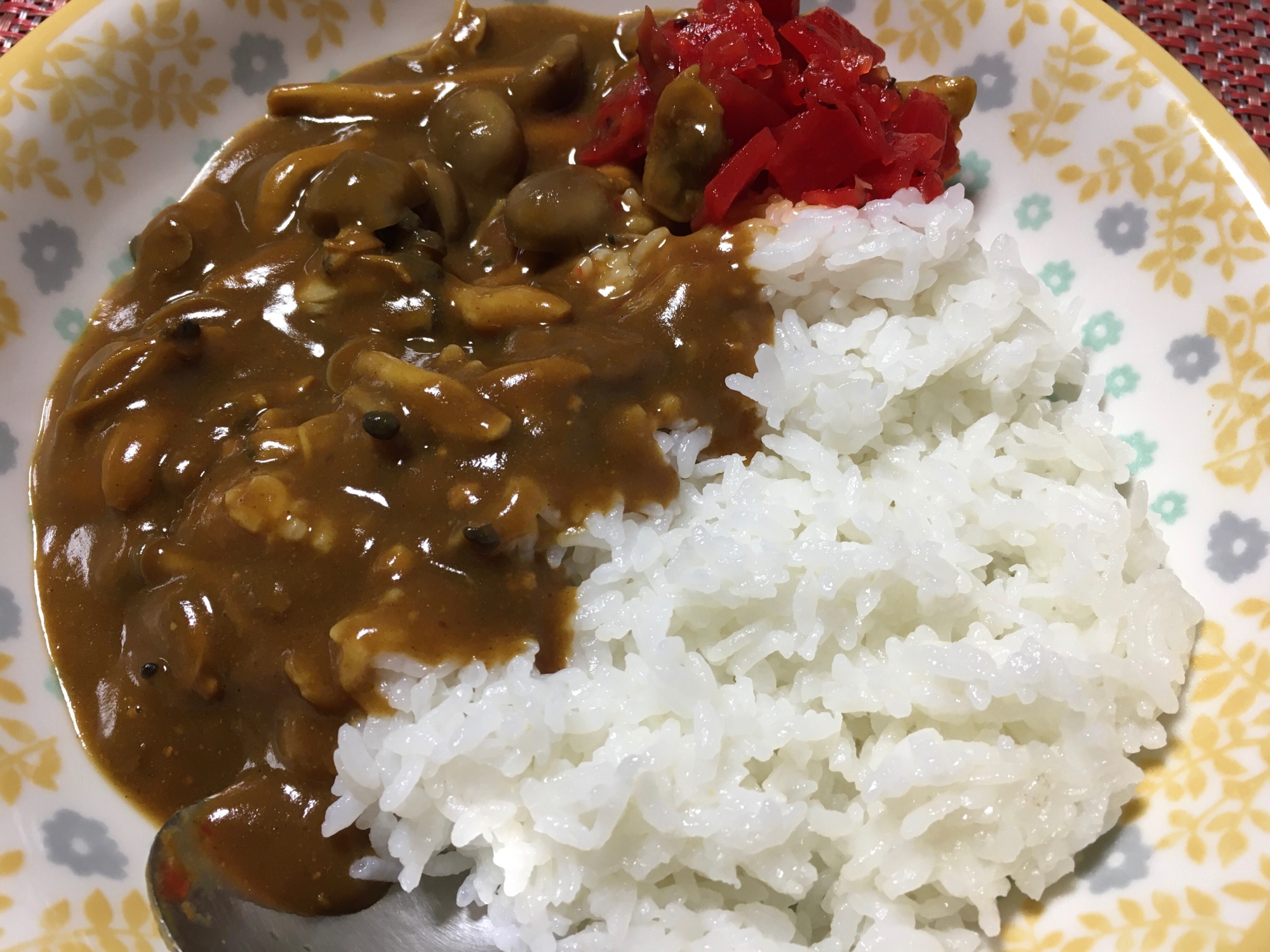 あさりとしめじのカレー ★
