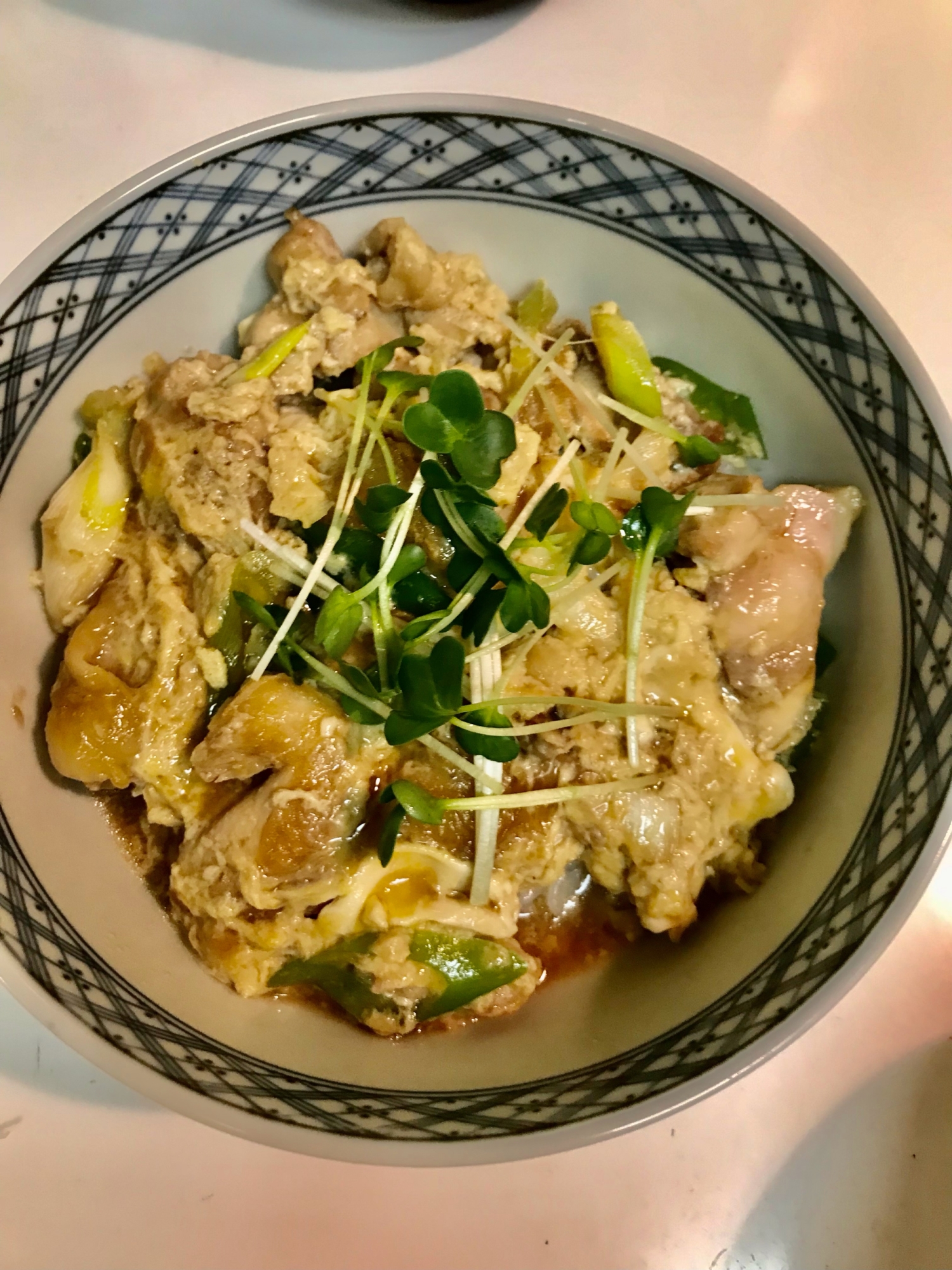 失敗なしのつゆだく親子丼⭐長ねぎ入り