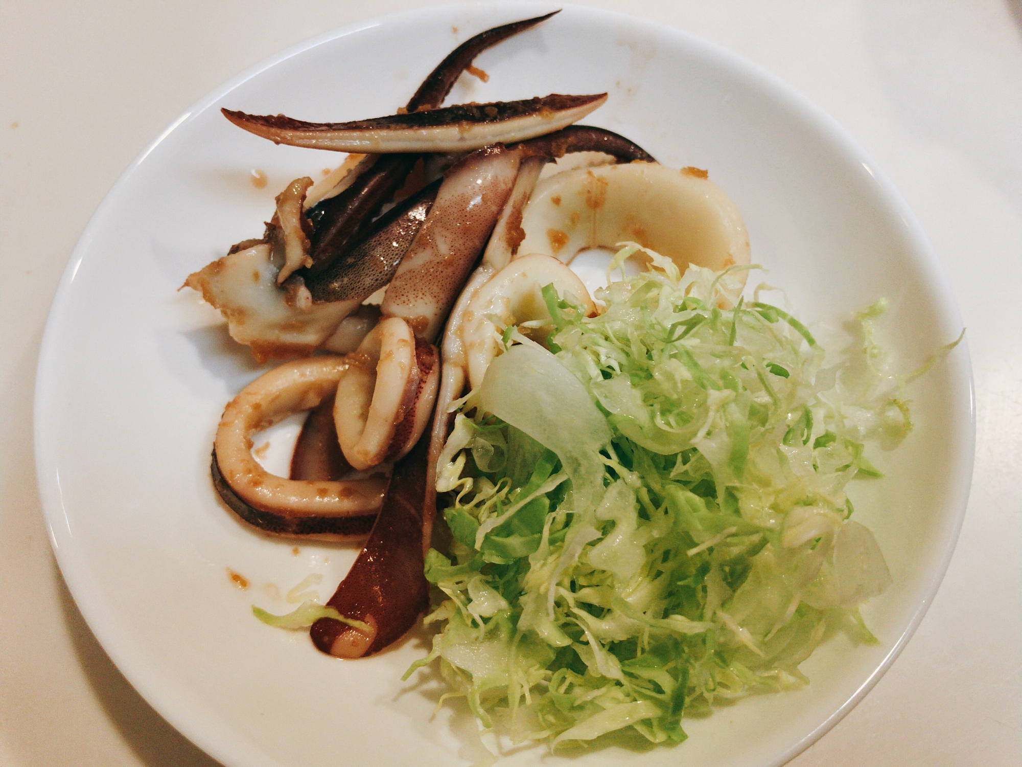 シンプルな味付けで☆イカの生姜醤油焼き