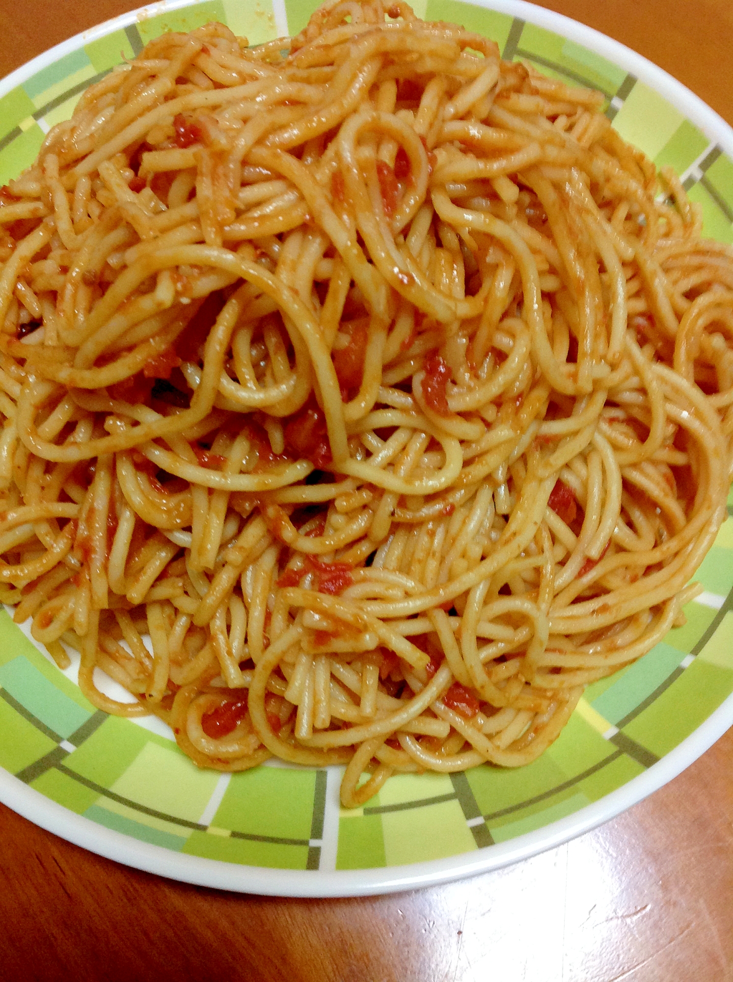 スパゲティトマト煮