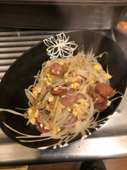 簡単に作れました！
普段からもやし炒めは作ってましたが、普段と違う味わいで美味しかったです！