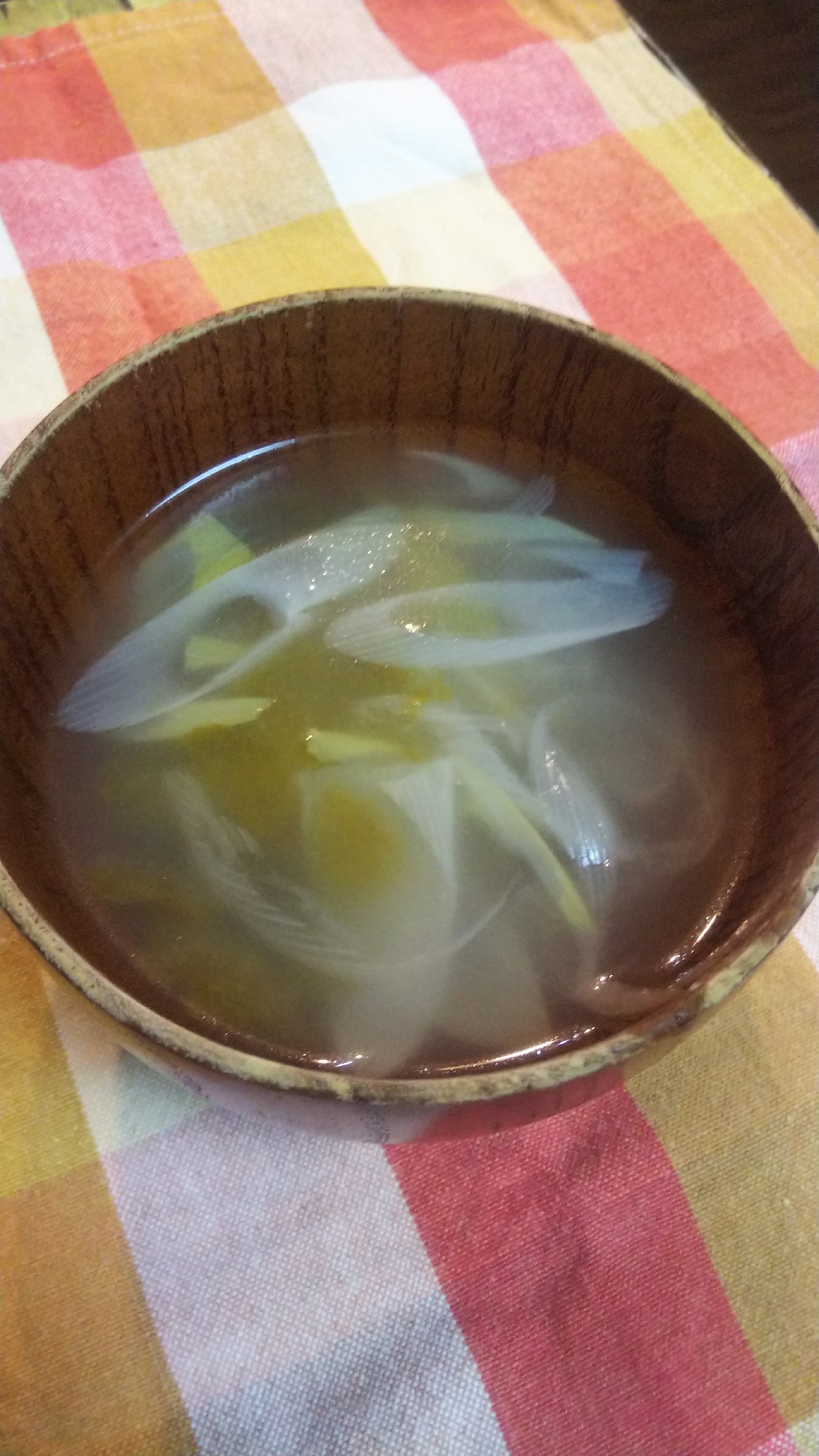 風邪のひきはじめに☆ネギと生姜の中華スープ
