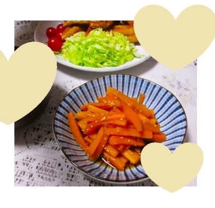 お弁当用に！簡単人参炒め