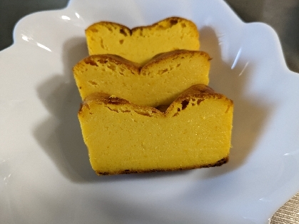 ミキサー使って簡単かぼちゃのチーズケーキ