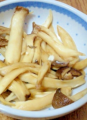 エリンギのバター醤油炒め