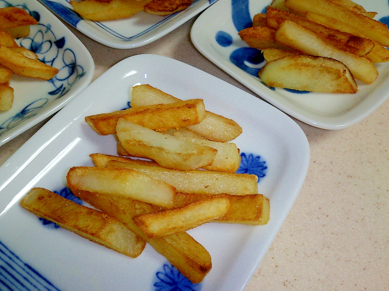 おうちで簡単 油で揚げないフライドポテト レシピ 作り方 By ごんもも010101 楽天レシピ