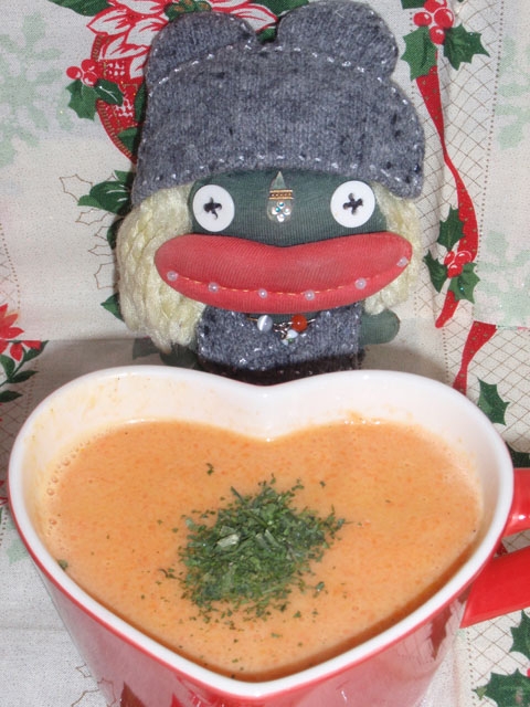キャロットココナッツスープ