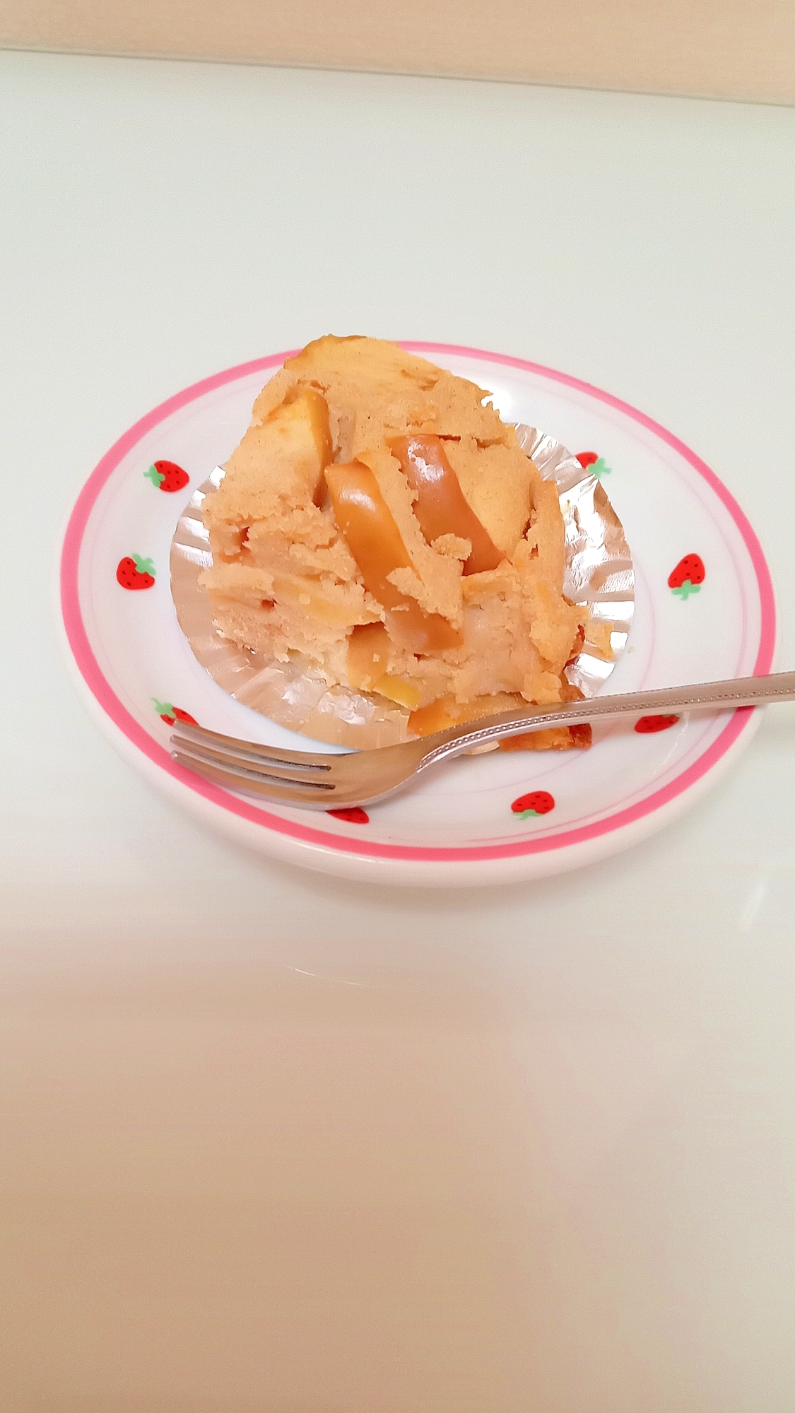 グルテンフリー！りんごとおからのケーキ