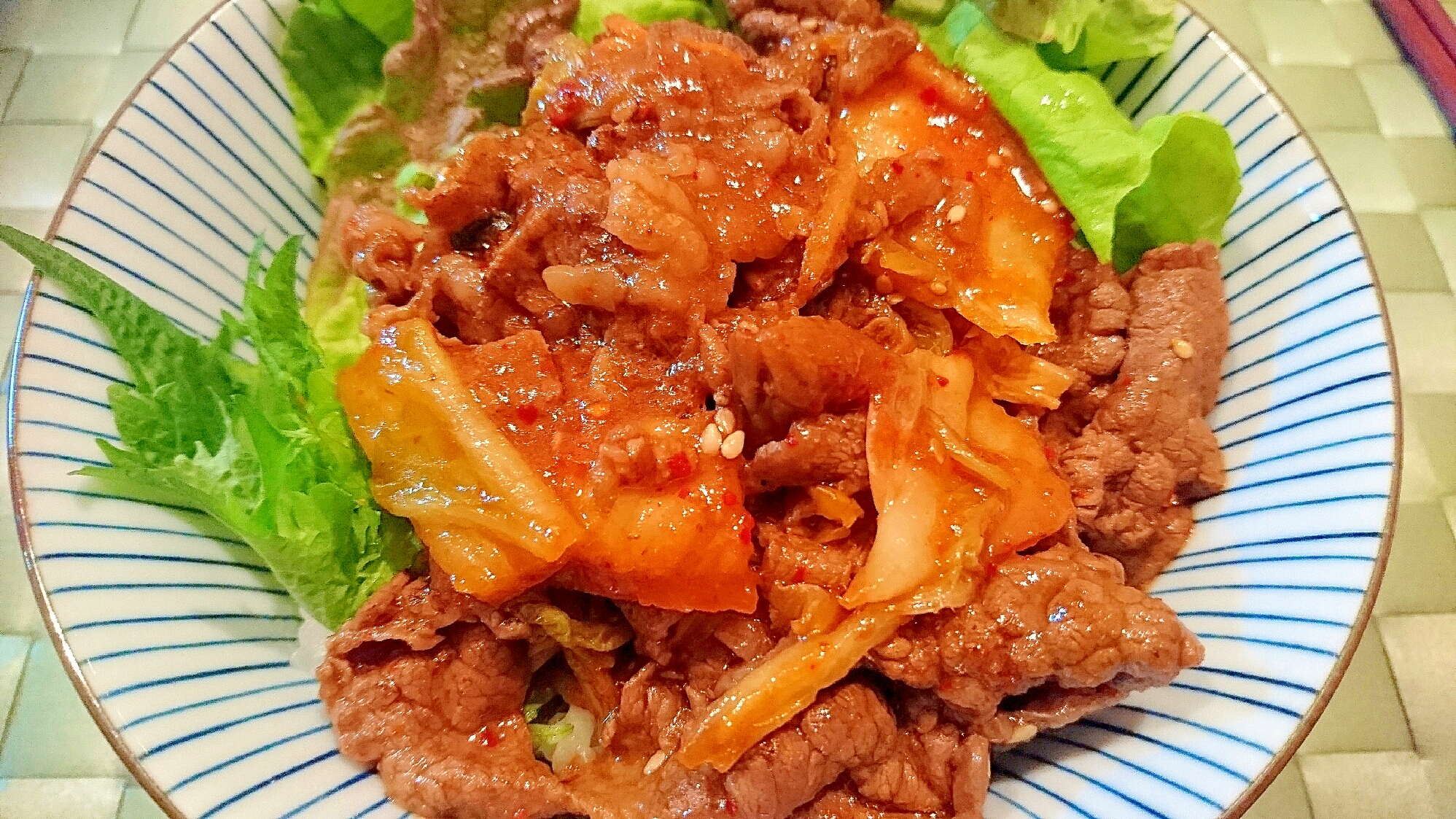 牛キムチ丼