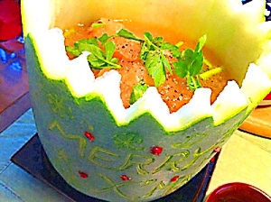 冬瓜でピェンロー鍋風スープ