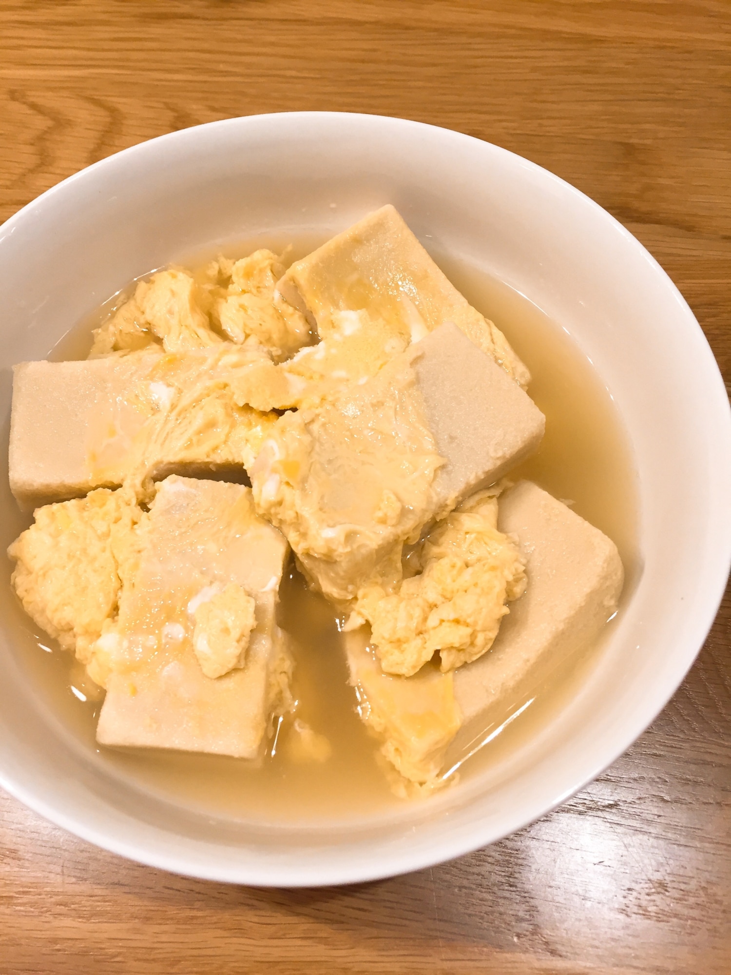 白だしで高野豆腐の卵とじ。 レシピ・作り方 by nuko｜楽天レシピ